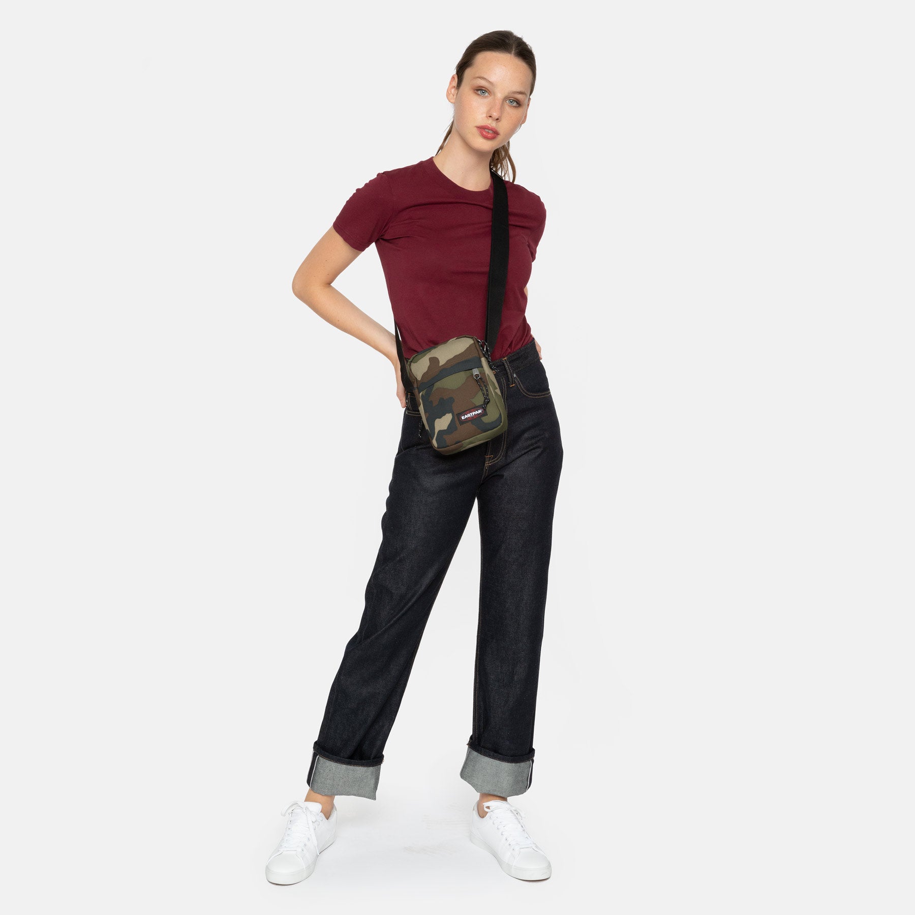 eastpak-the-one-ek000045-sac-bandouli-re-camo-petit-polyester image 2