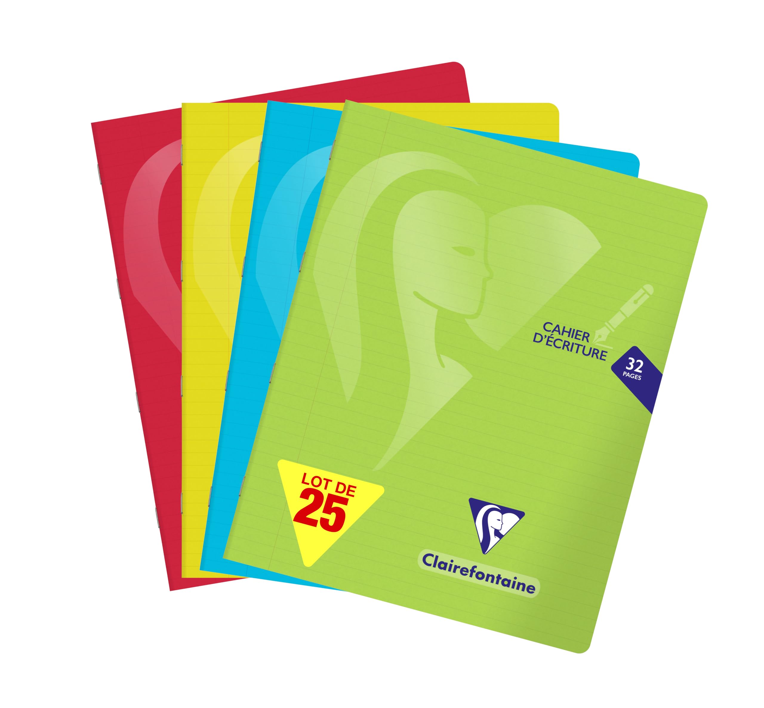 clairefontaine-1951-cahier-17x22-double-ligne-3mm-unit-32-pages image 8
