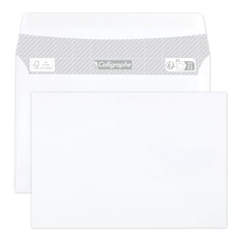 clairefontaine-calligraphe-5666c-enveloppes-c6-blanches-x100 image 5