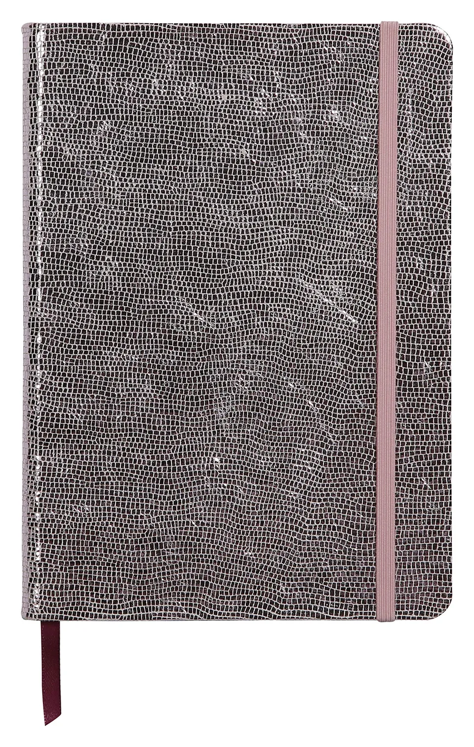 clairefontaine-age-bag-400123c-carnet-cuir-a5-rose-brillant-144p image 1