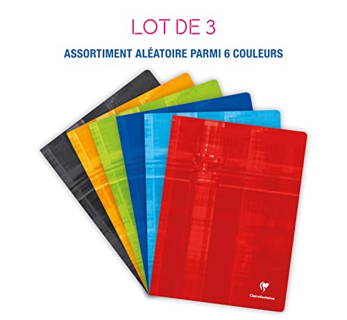 clairefontaine-1951-lot-3-cahiers-24x32cm-48p-grands-carreaux-90g image 7