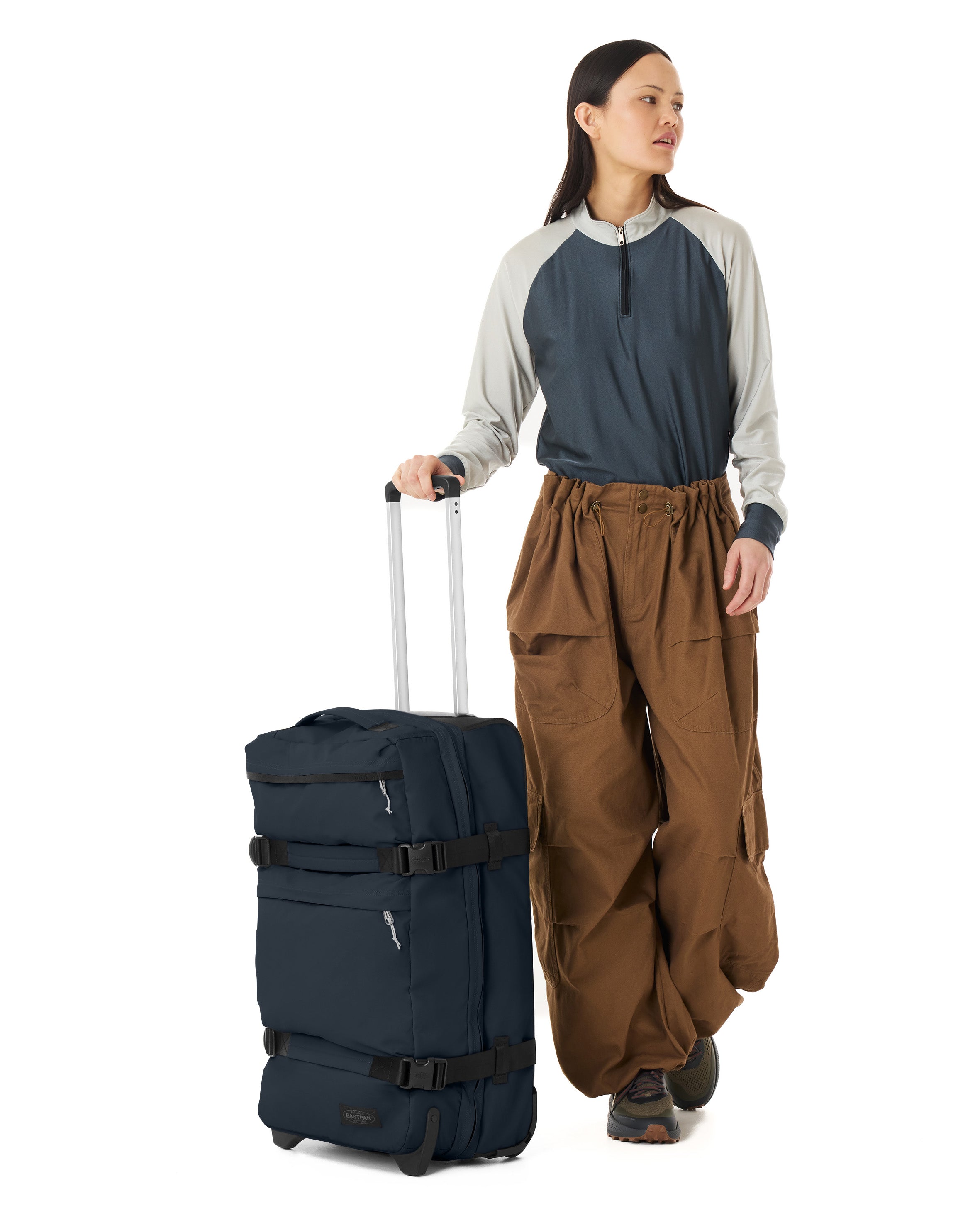 eastpak-transit-r-plus-m-valise-tarp-navy-moyen-tsa image 2