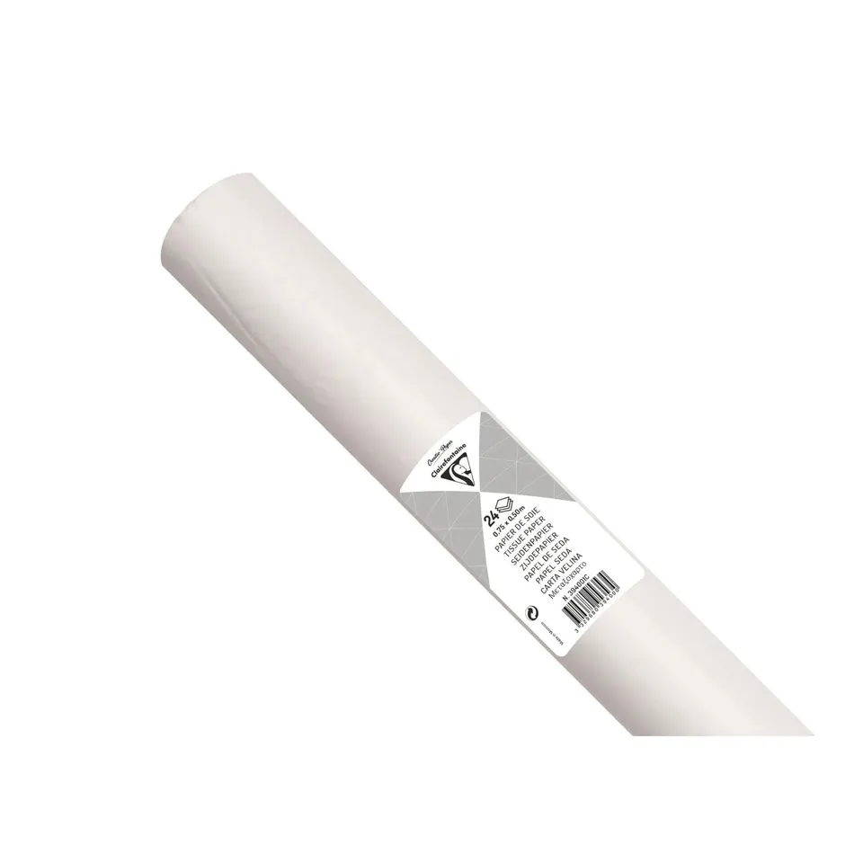 clairefontaine-papier-de-soie-blanc-50x75-cm-18-g image 1