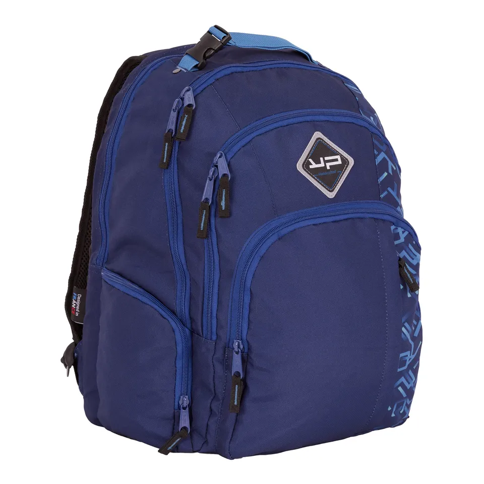 bodypack-college-lycee-sac-a-dos-ordi-usb-typo-bleu-recycle image 1