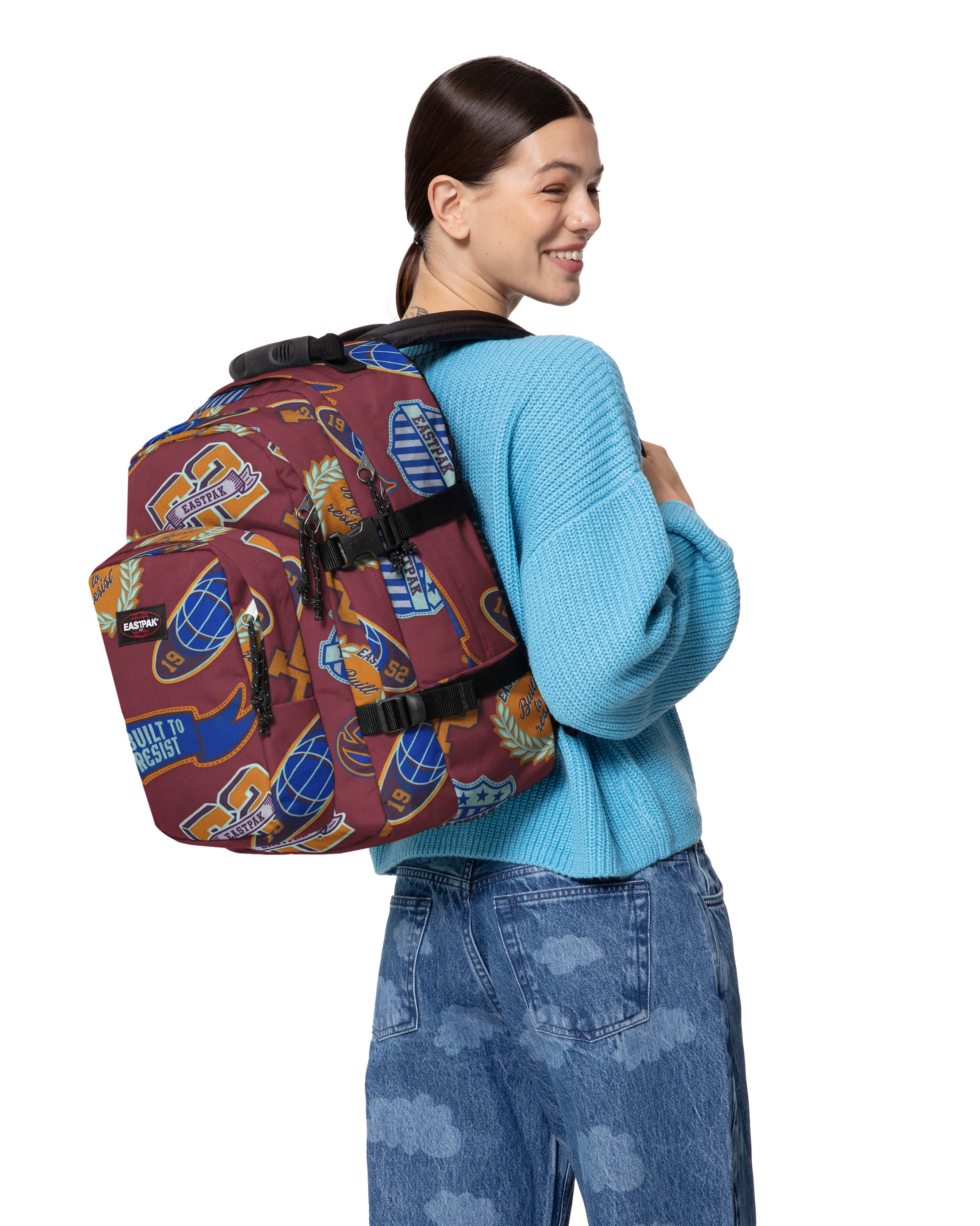 eastpak-provider-sac-dos-clash-burgundy-grand-15-pouces image 2