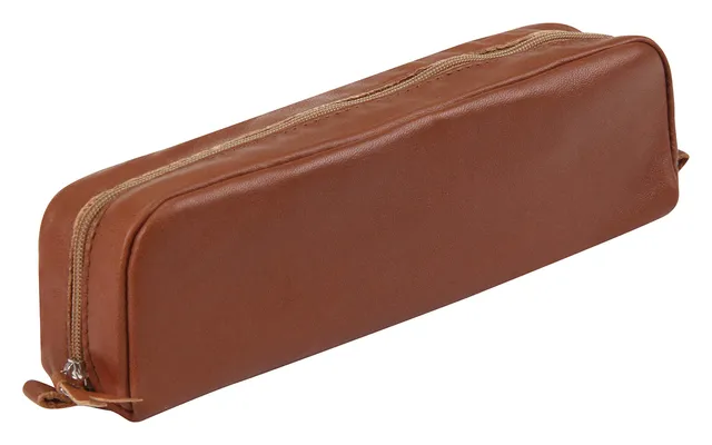 clairefontaine-age-bag-trousse-cuir-chata-n-21x4x6-cm image 1