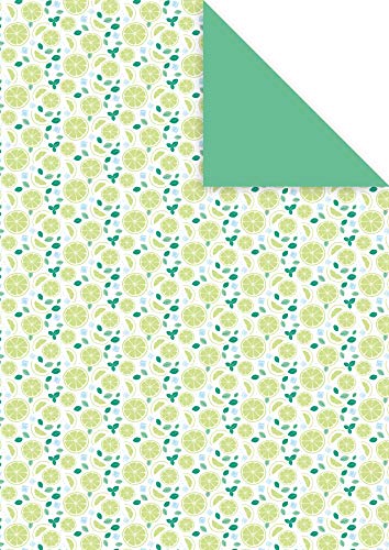 clairefontaine-tulip-25-feuilles-d-coratives-a4-160g-citron image 3