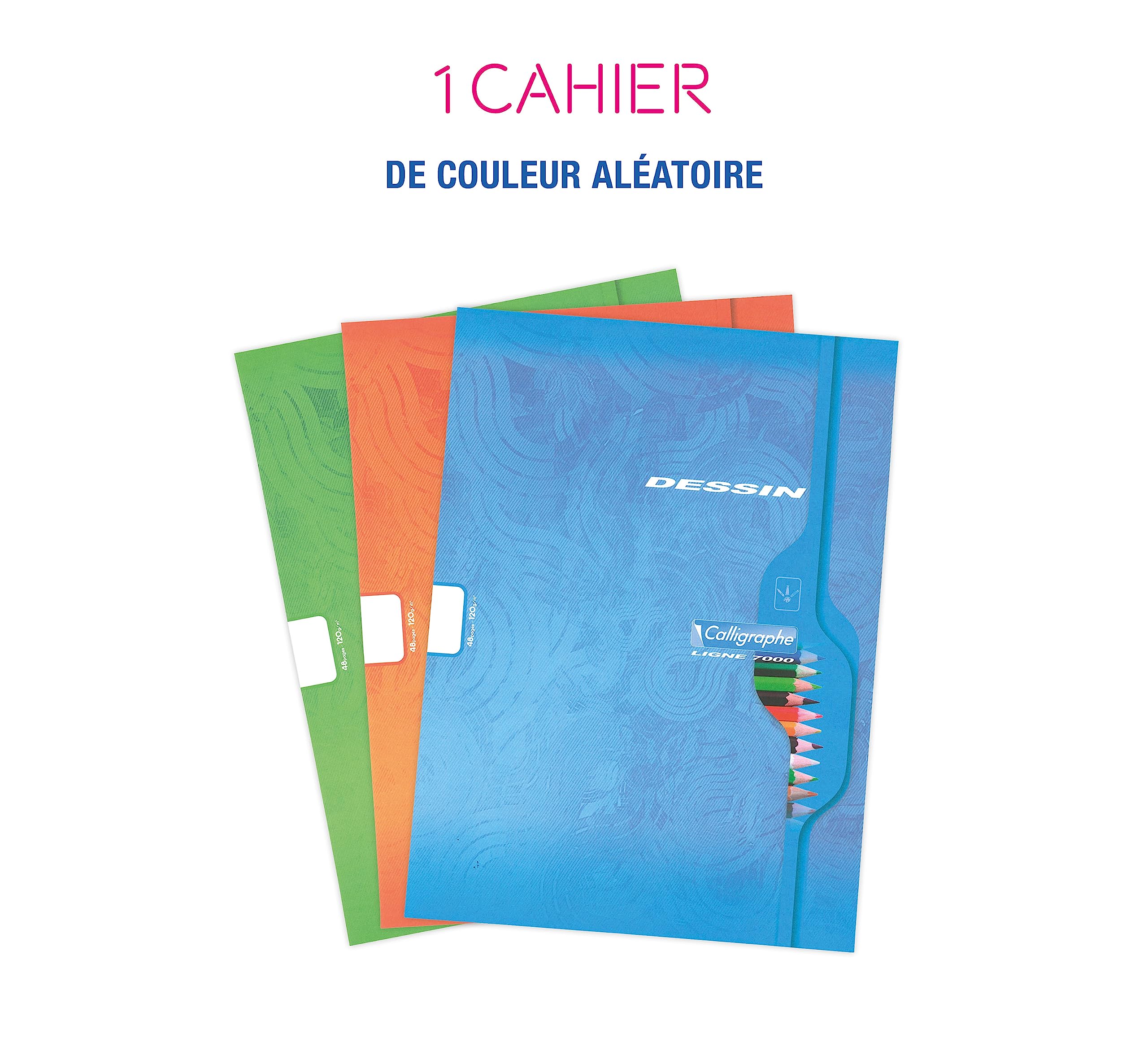 calligraphe-7554c-cahier-dessin-24x32-48-pages-unies-120g image 2