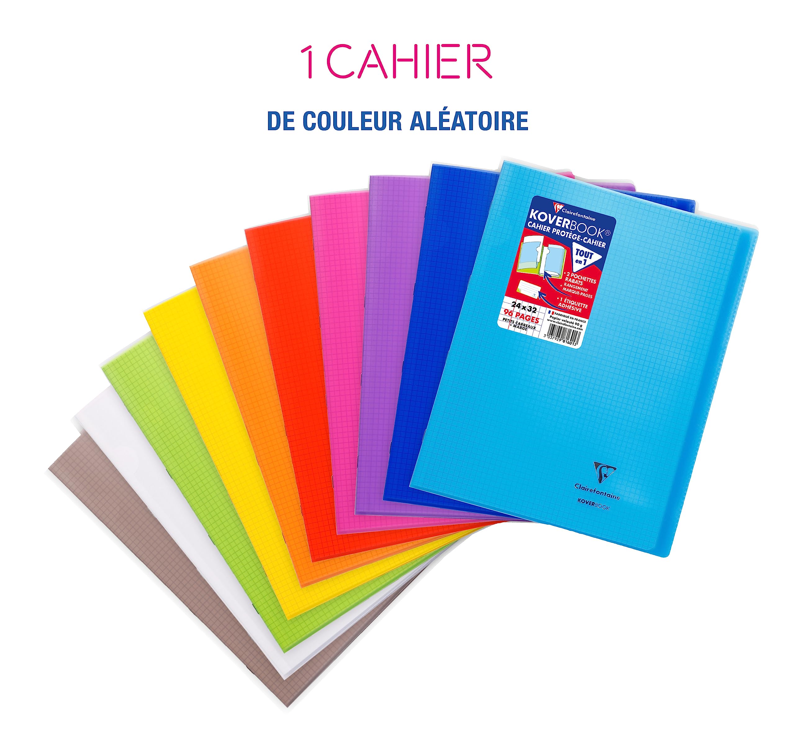 clairefontaine-koverbook-cahier-24x32-petits-carreaux-96-pages-al-atoire image 2