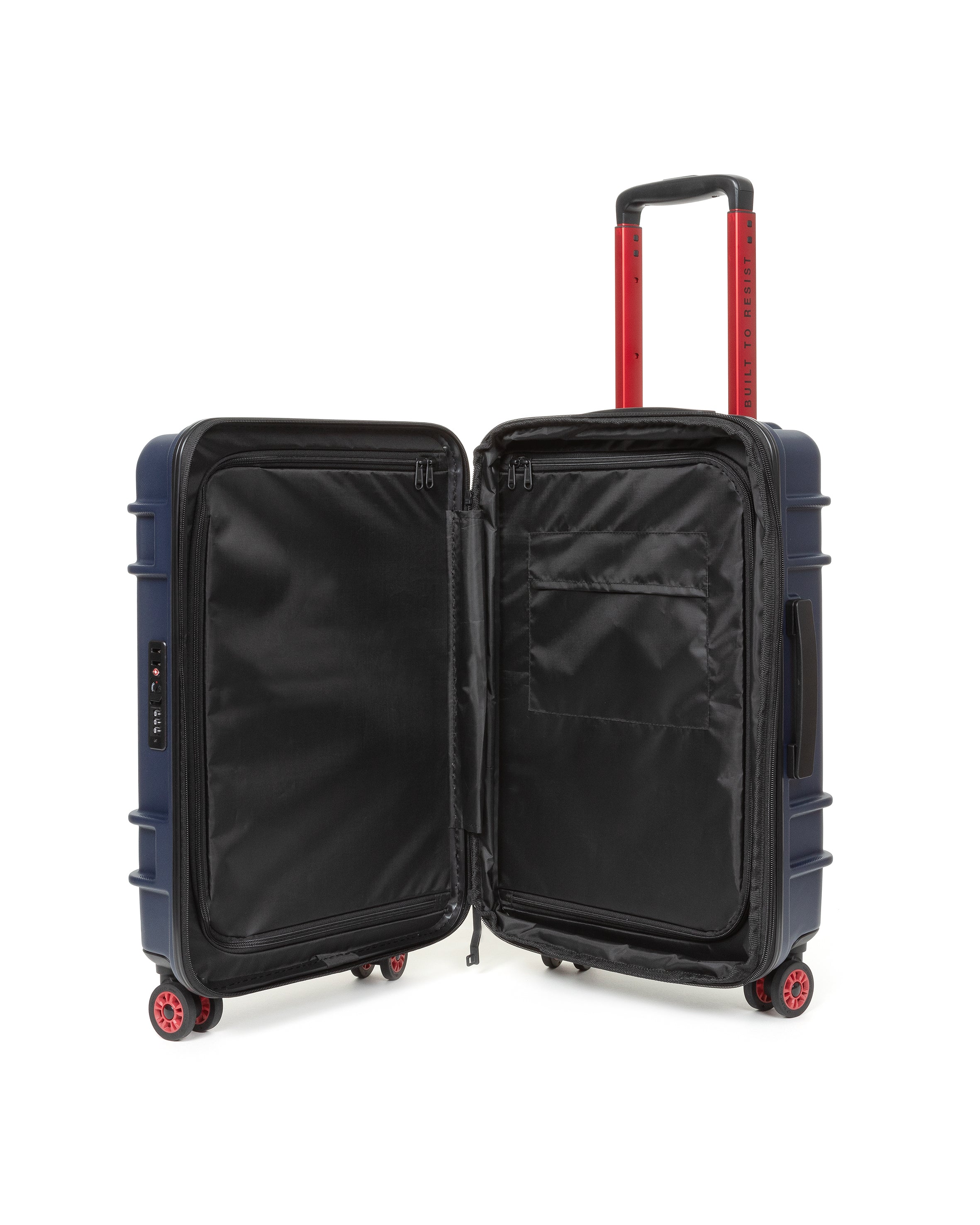 eastpak-resist-r-zip-s-valise-cabine-marine-navy-rigide-tsa image 2