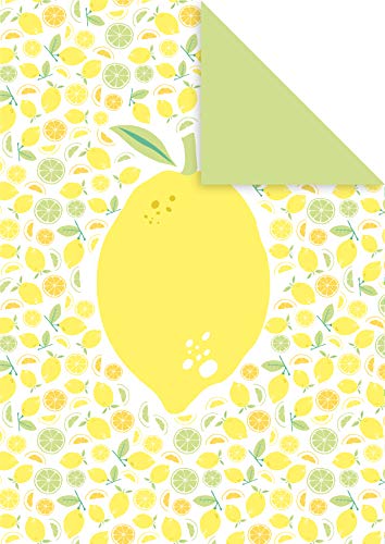 clairefontaine-tulip-papier-d-coratif-a4-fra-cheur-citron-3-x25-160g image 3