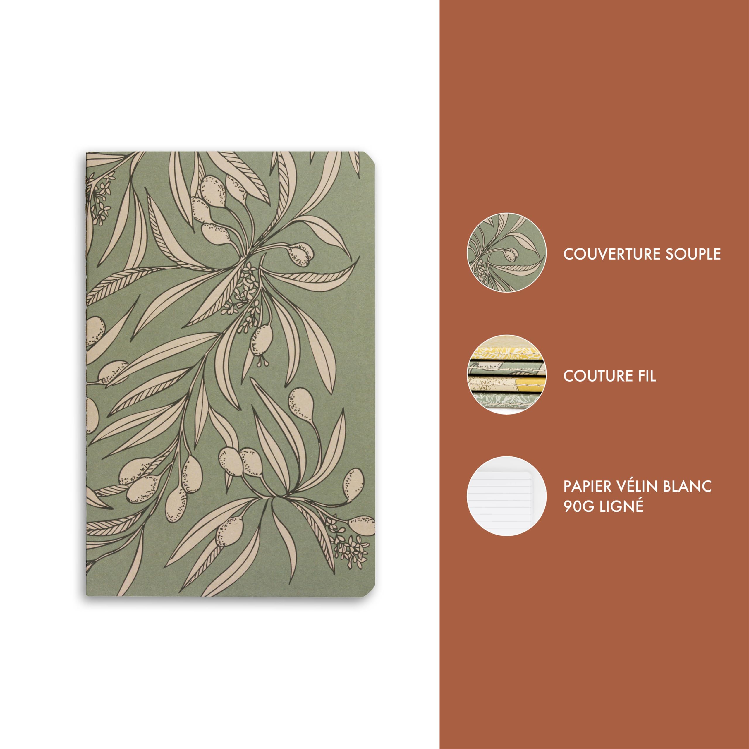 clairefontaine-back-to-basics-116337c-carnet-11x17cm-lign-citronnier image 3