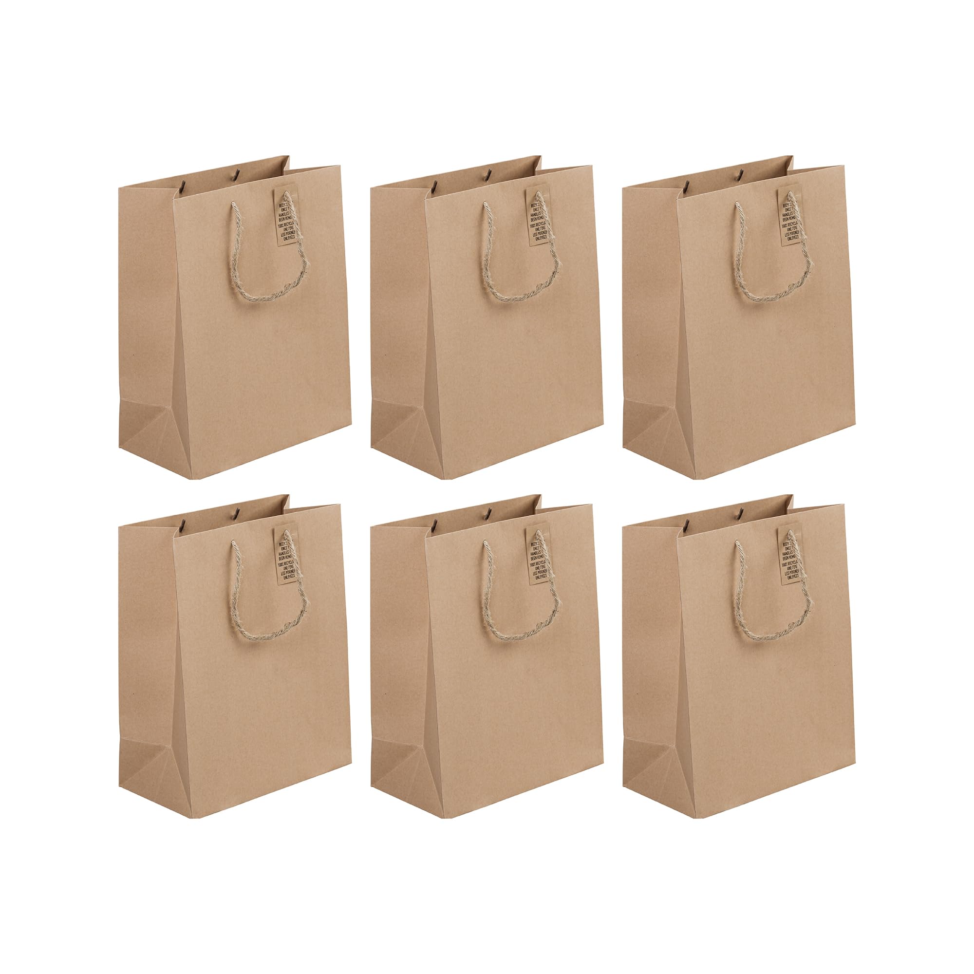 clairefontaine-tulip-28800-lot-6-sacs-cadeau-kraft-moyen image 6