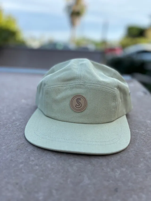fise-5-panel-patch-s-casquette-vert-amande-tu image 1