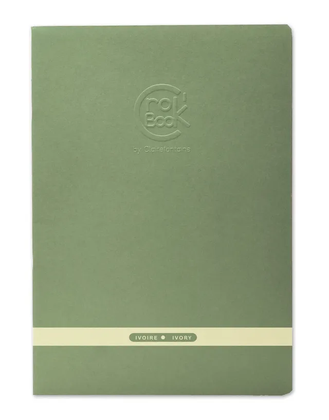 clairefontaine-crok-book-60313c-carnet-dessin-a3-ivoire-90g-24-feuilles image 1