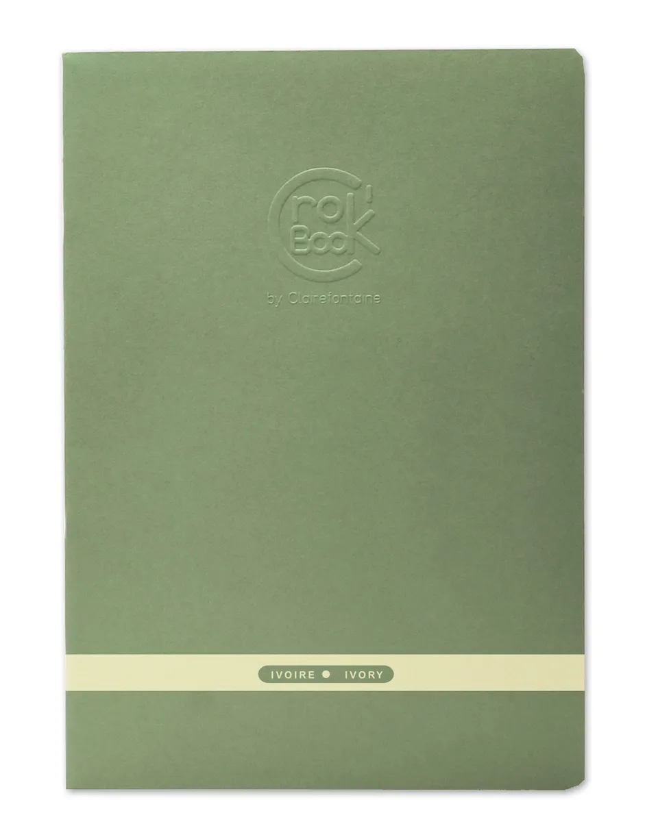 clairefontaine-crok-book-60313c-carnet-dessin-a3-ivoire-90g-24-feuilles image 1