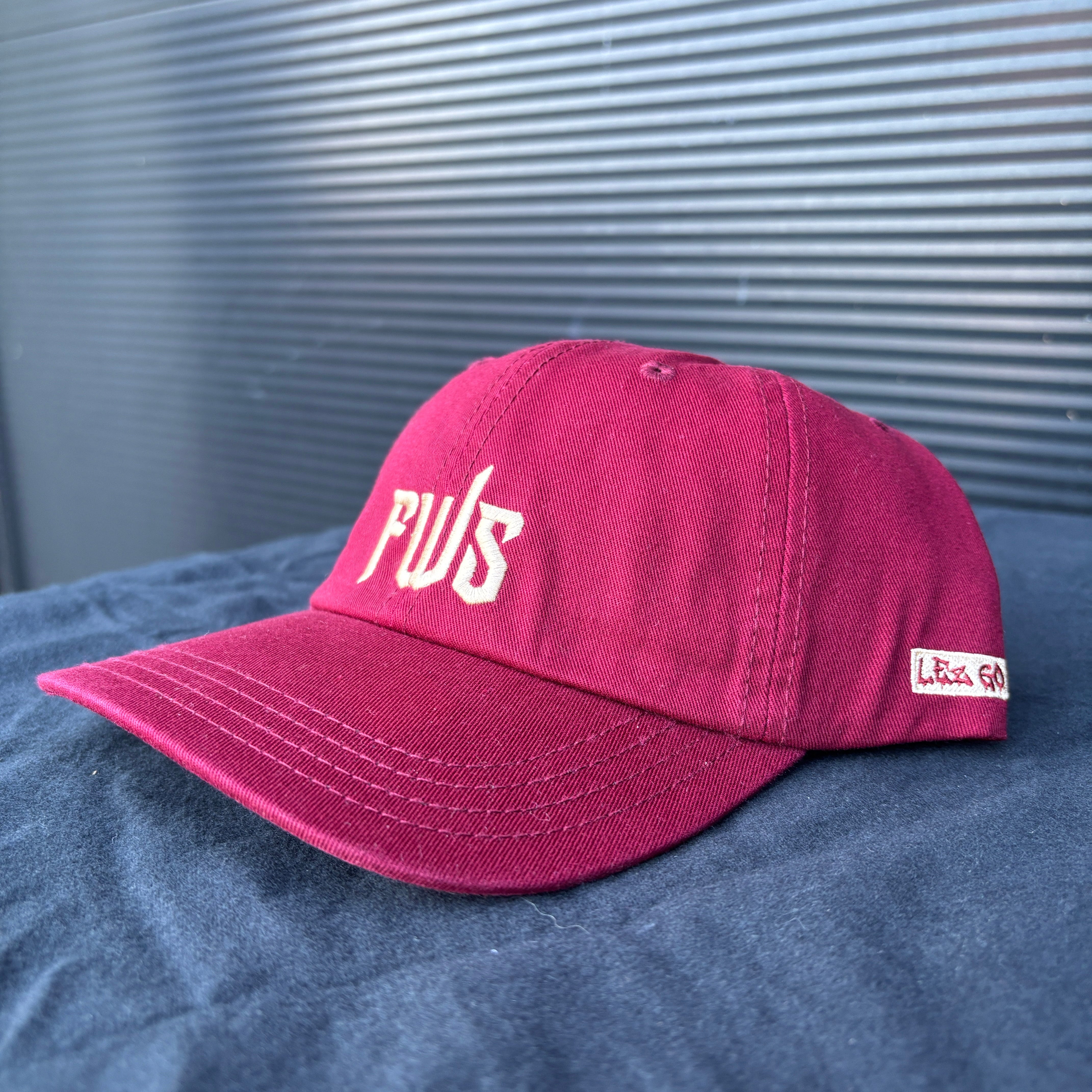 fise-fws-casquette-bordeaux-visi-re-arrondie-ajustable image 2