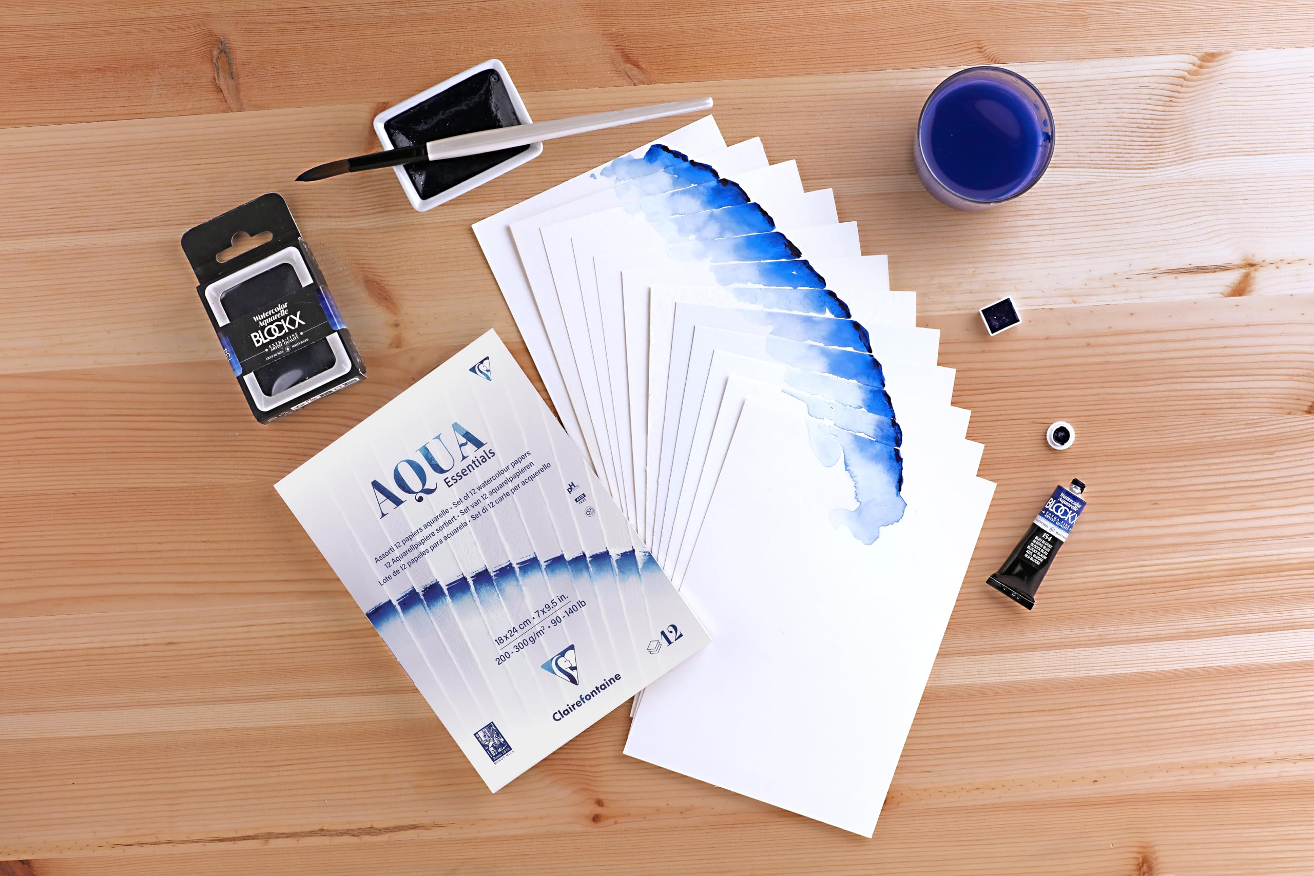 clairefontaine-painton-bloc-aqua-essentials-24x30-cm-12-papiers image 7