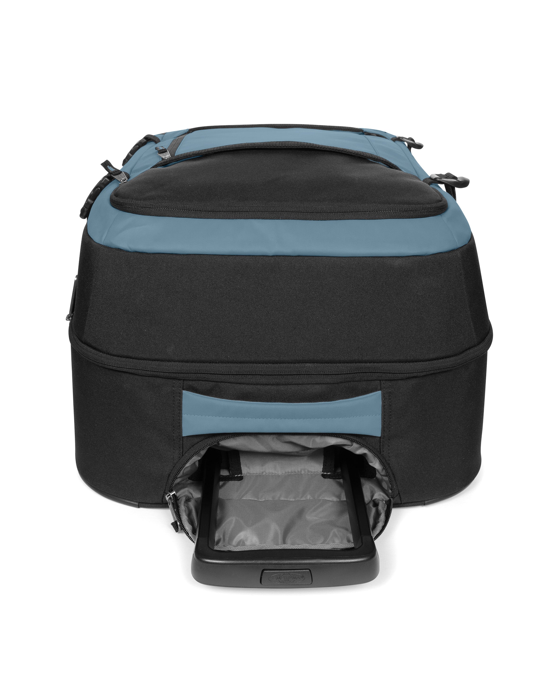 eastpak-transit-r-pro-m-valise-blue-pro-coated-2-roues-tsa image 5