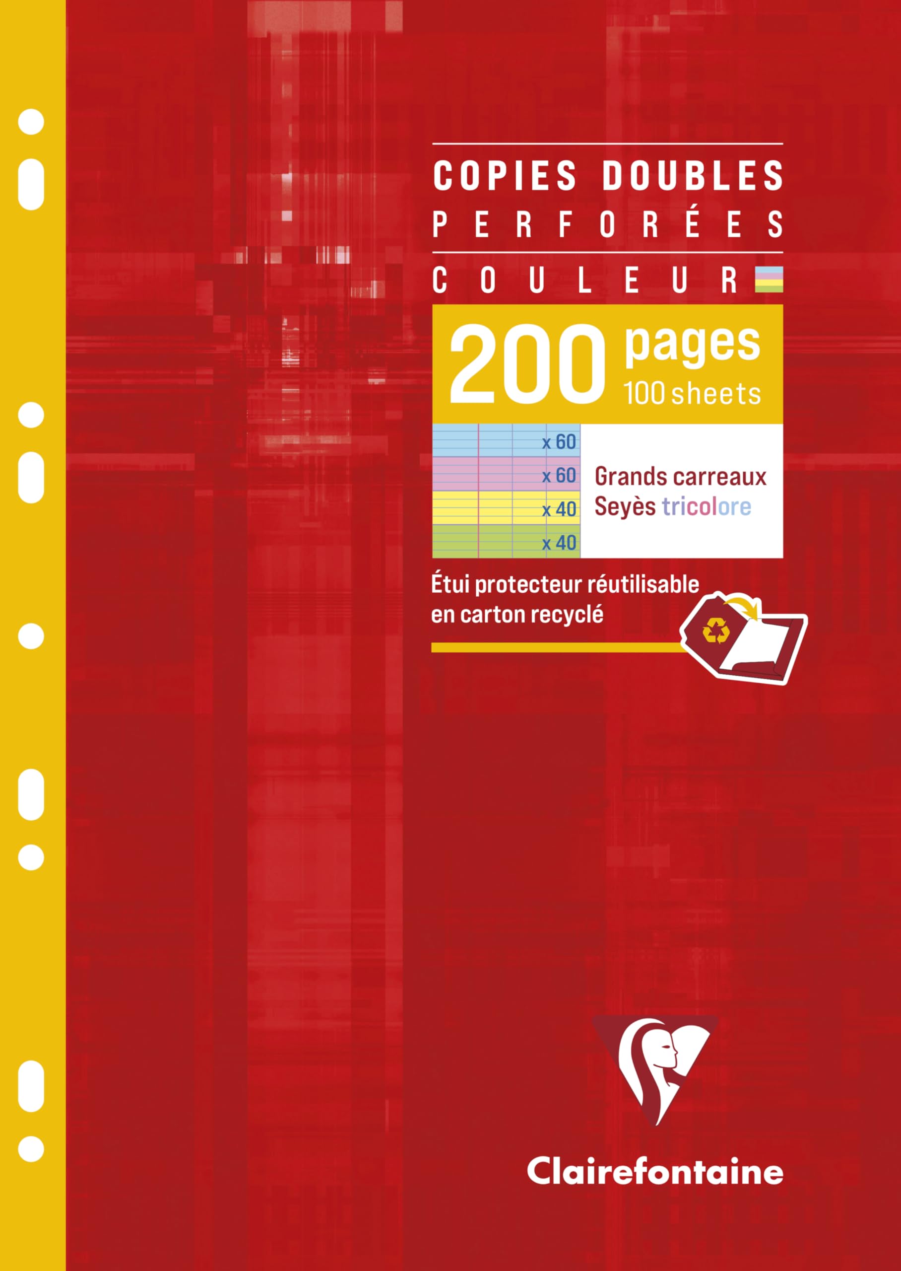 clairefontaine-4747c-copies-doubles-a4-jaunes-100-pages image 6