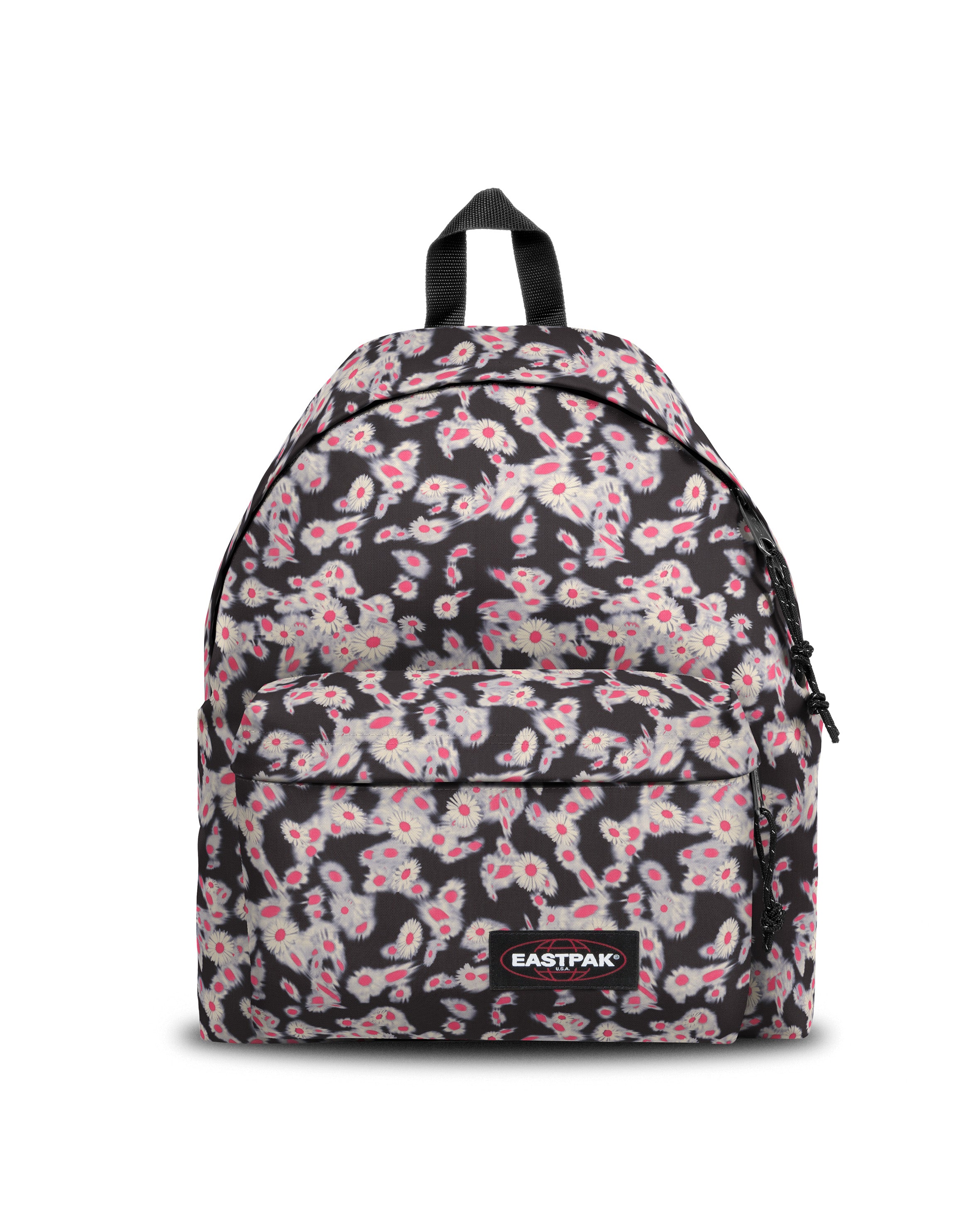 eastpak-padded-pak-r-sac-dos-moyen-marguerites-noir-d-perlant image 1