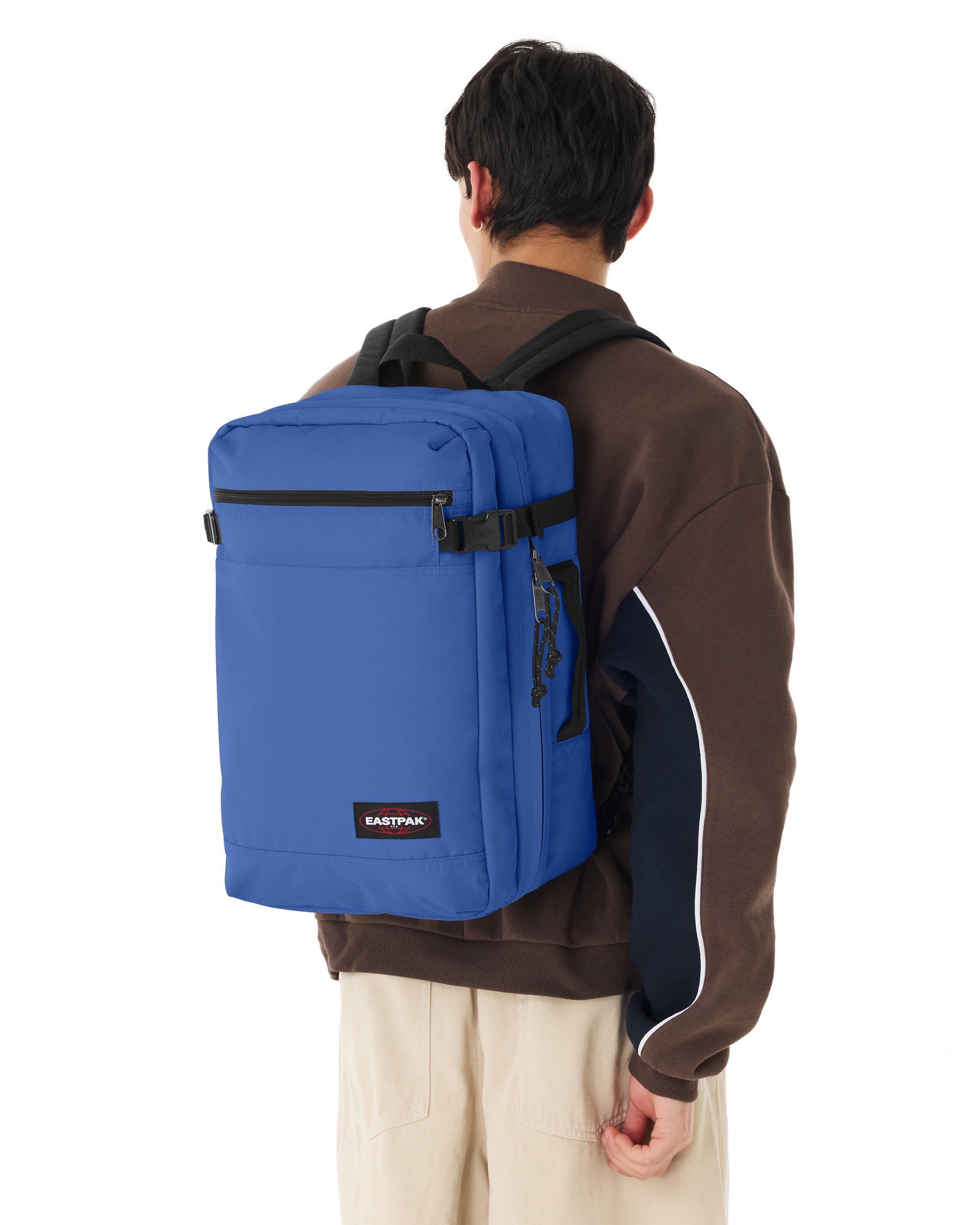 eastpak-transit-r-pack-valise-cabine-indigo-blue-grand-housse-pc image 6