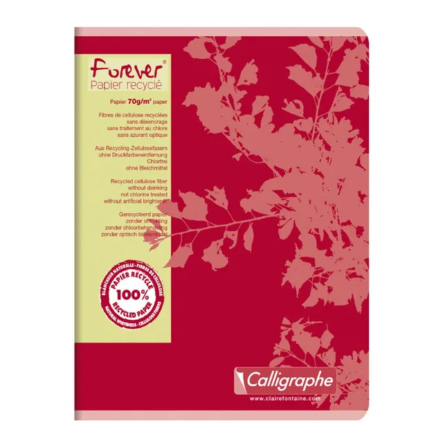 clairefontaine-calligraphe-17103c-cahier-17x22-96-pages image 1
