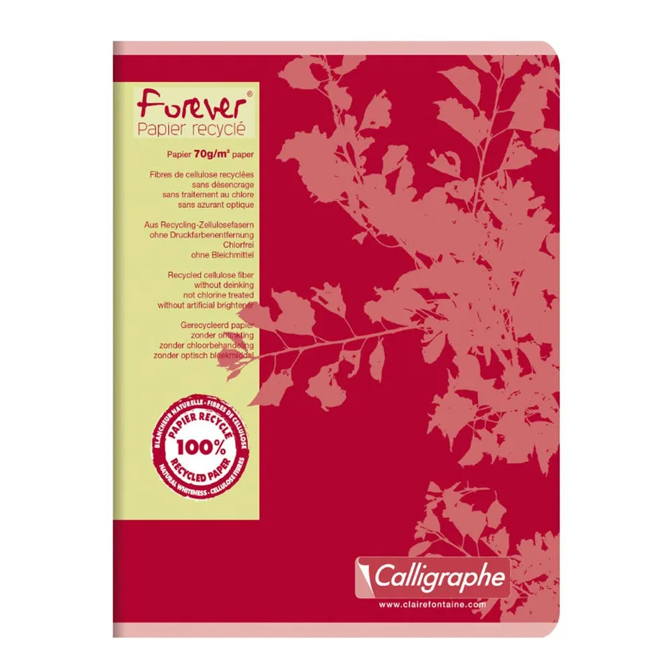 clairefontaine-calligraphe-17103c-cahier-17x22-96-pages image 1