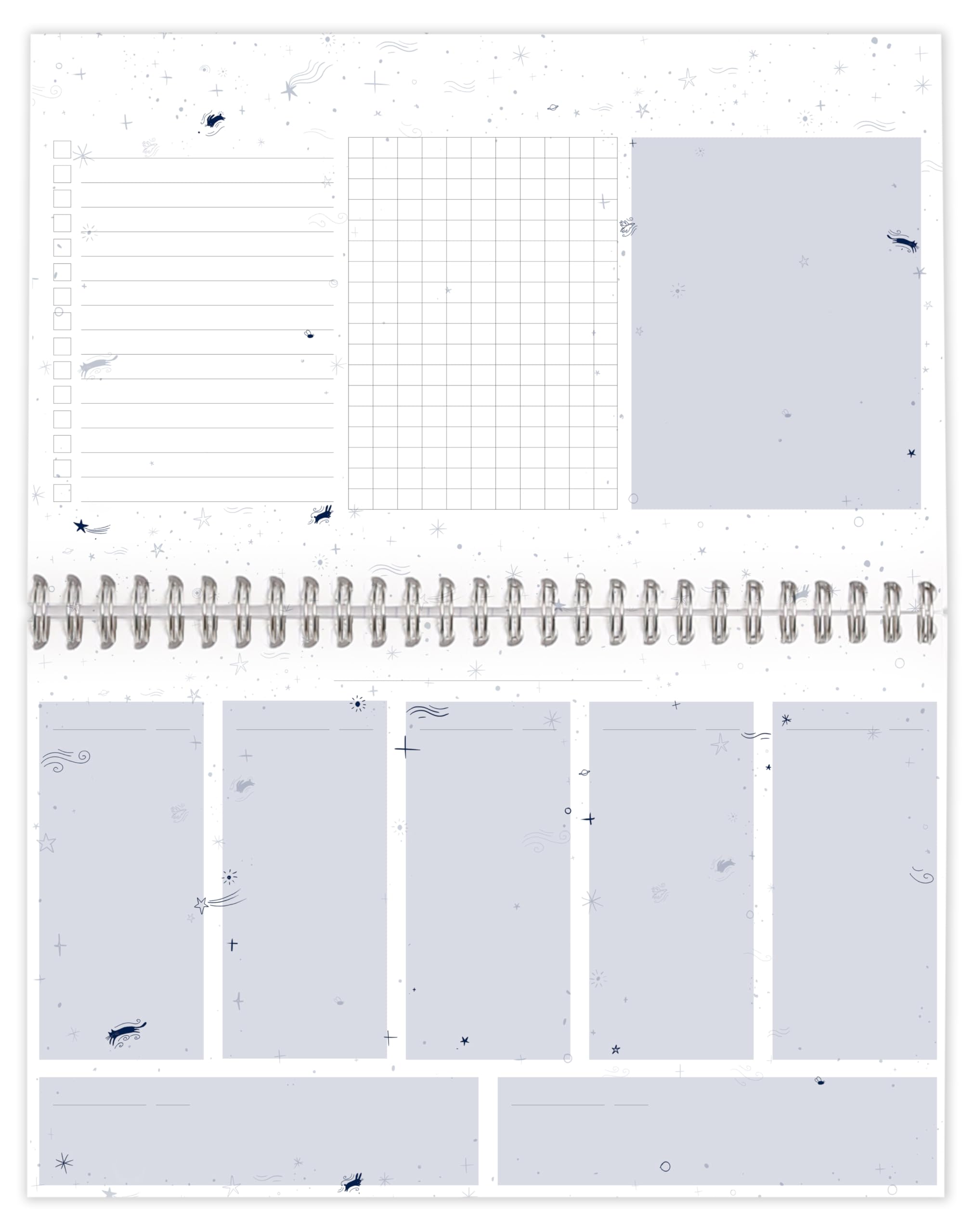 clairefontaine-adolie-116295c-bloc-planner-celeste-22x14cm-non-date image 4