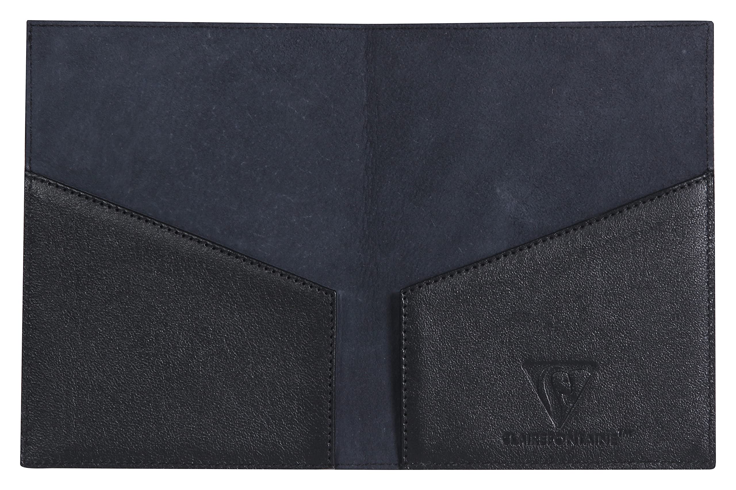 clairefontaine-age-bag-porte-passeport-cuir-noir-10-5x14-5-cm image 2