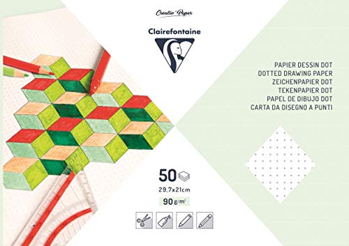 clairefontaine-1951-back-to-basics-bloc-quadrill-a4-50-feuilles image 8