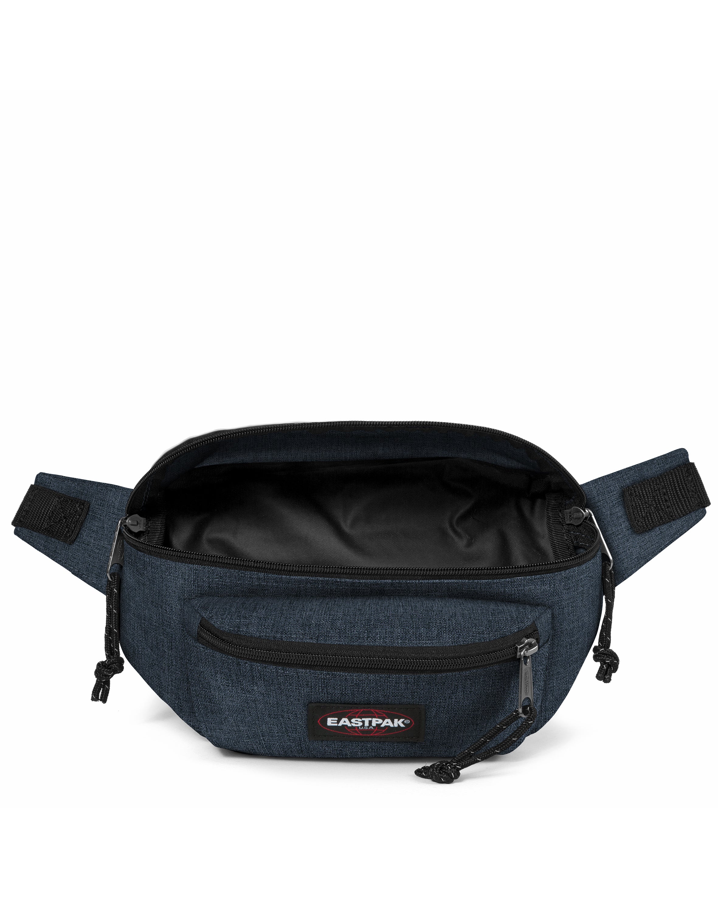 eastpak-doggy-bag-sac-banane-triple-denim-27-cm-vegan image 2