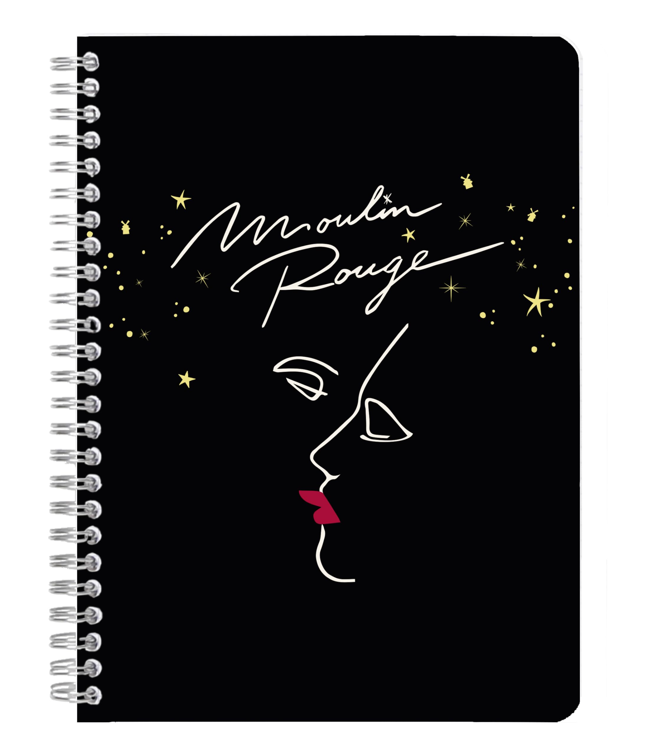 clairefontaine-moulin-rouge-carnet-spirale-a5-148p-lign image 4