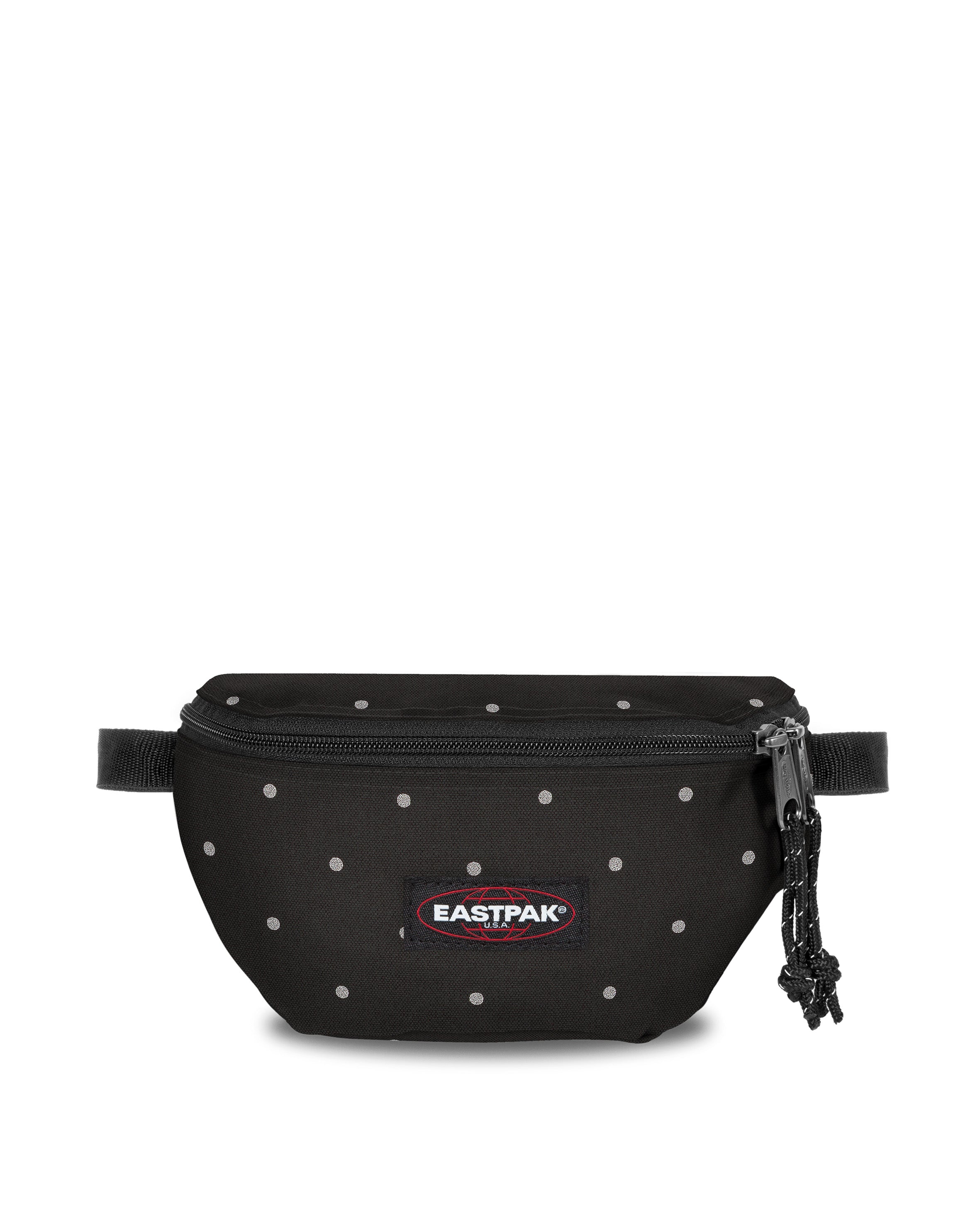 eastpak-springer-sac-banane-dots-black-silver-petit image 1