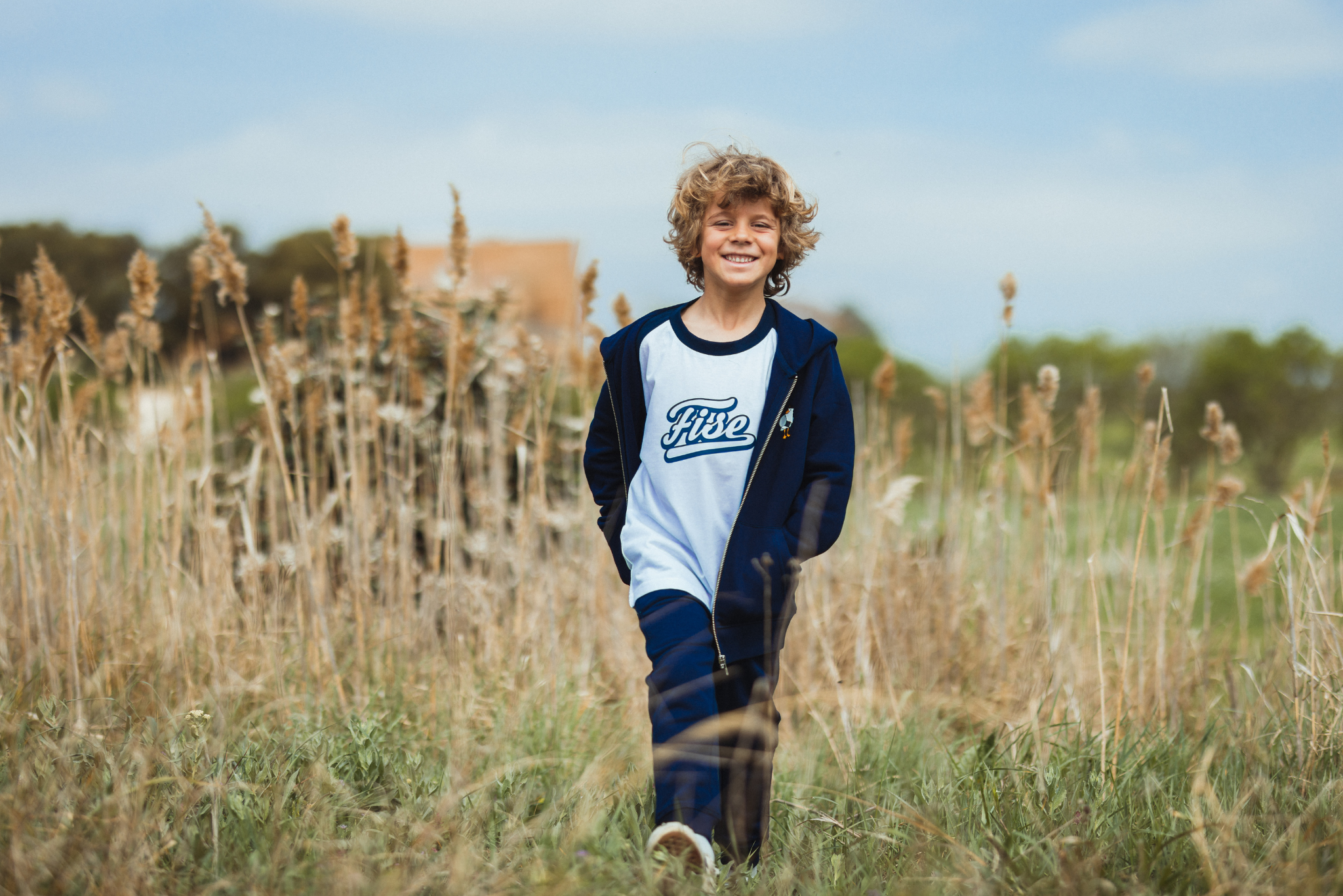 fise-raglan-kids-t-shirt-bleu-marine-7-8-ans image 2