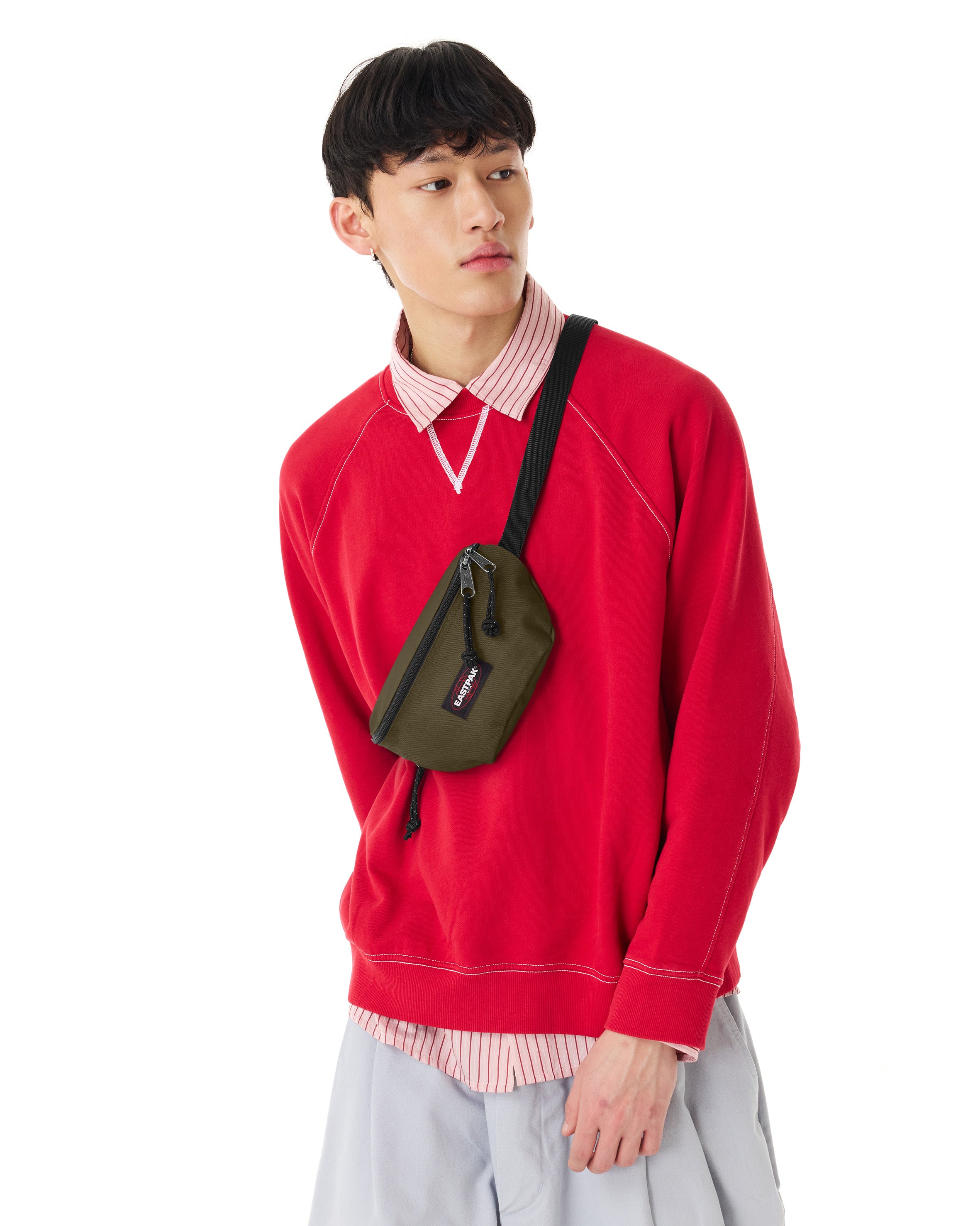 eastpak-springer-sac-banane-army-olive-petit-nylon image 4