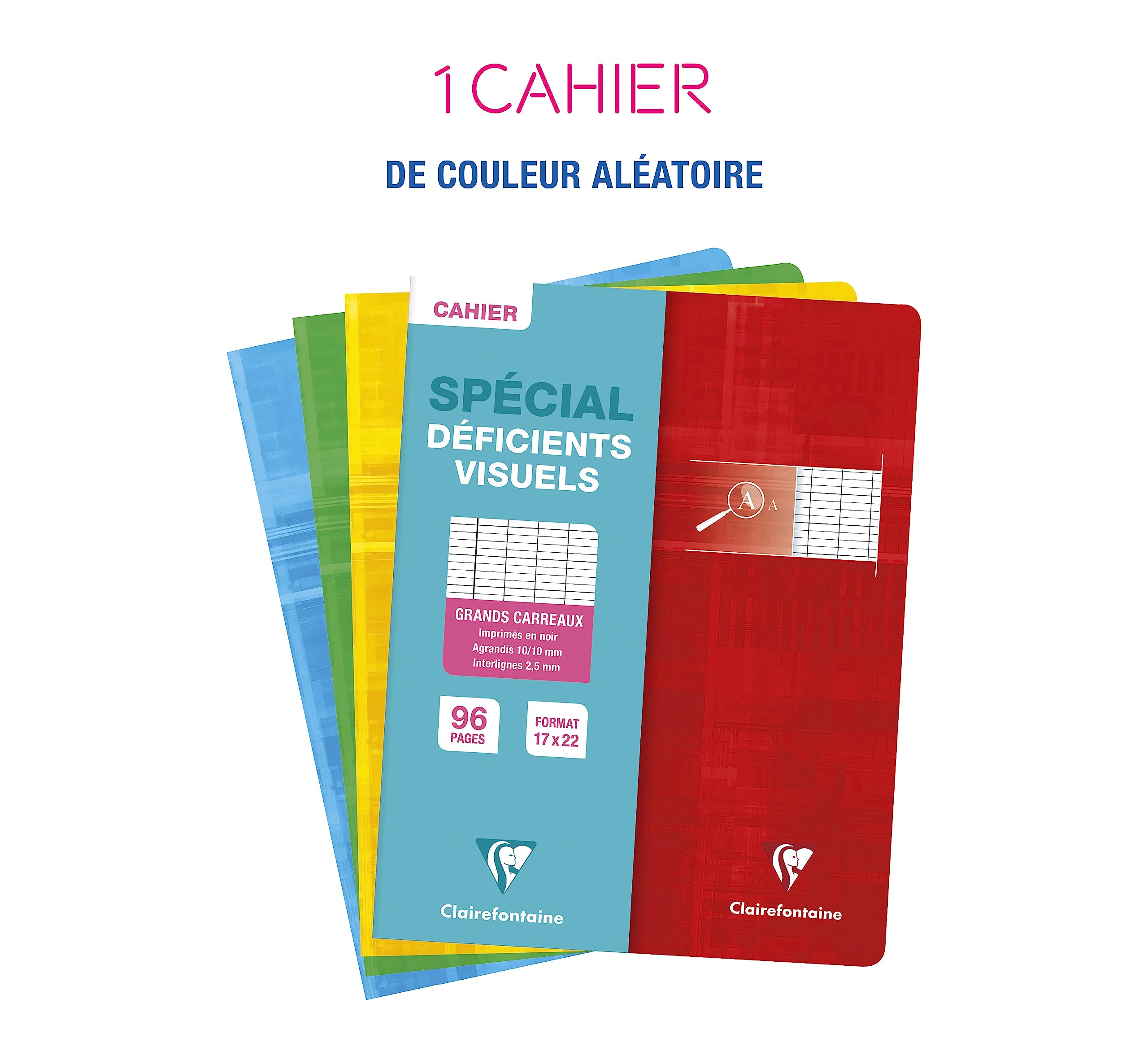 clairefontaine-1951-cahier-agraf-96-pages-17x22-d-ficients-visuels image 2