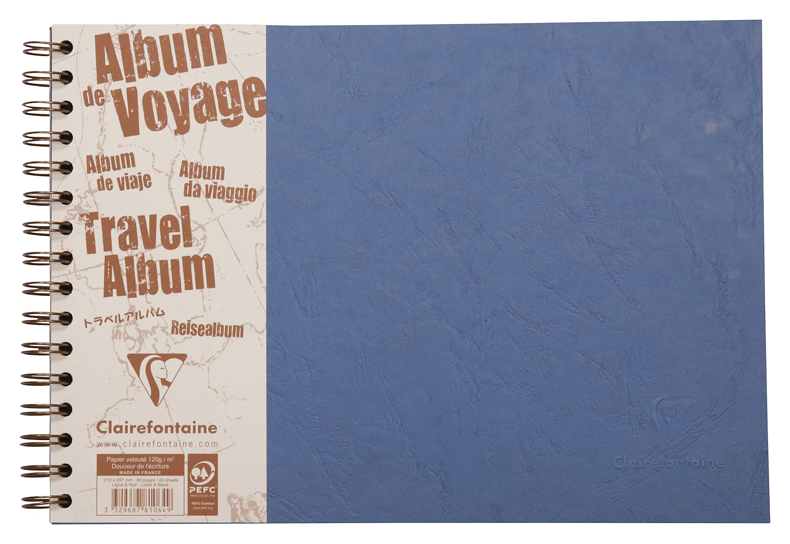 clairefontaine-age-bag-nomaddict-album-voyage-a4-bleu image 3