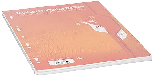 calligraphe-7100c-feuillets-mobiles-dessin-a4-100p-unies-120g image 8