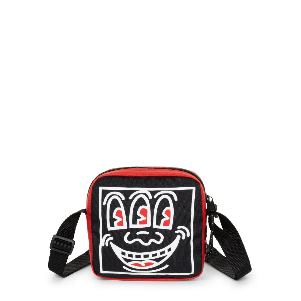 eastpak-box-mini-sac-bandouli-re-keith-haring-3-eyes-rouge image 1