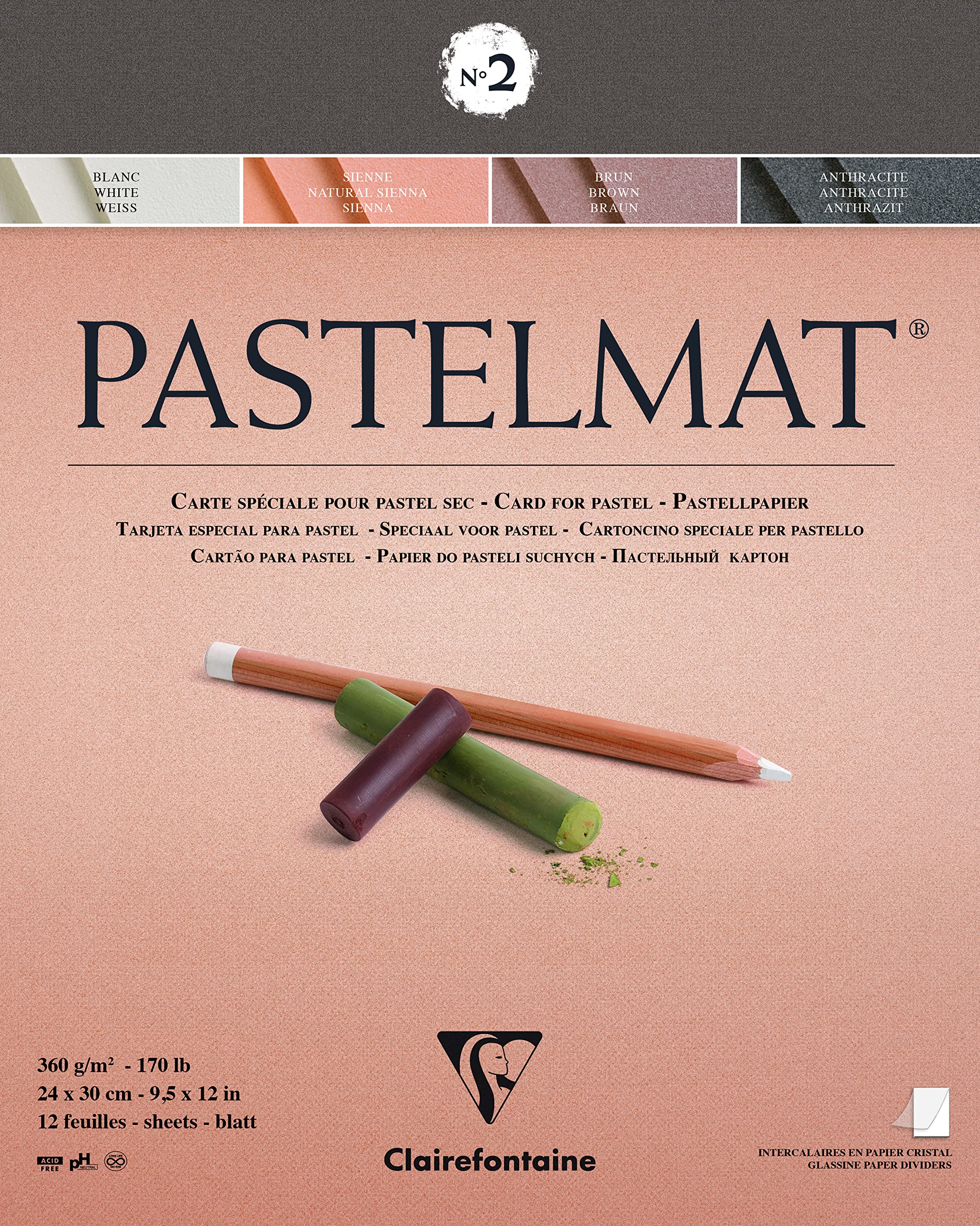 clairefontaine-painton-bloc-pastelmat-n-1-24x30-pastel-sec image 8