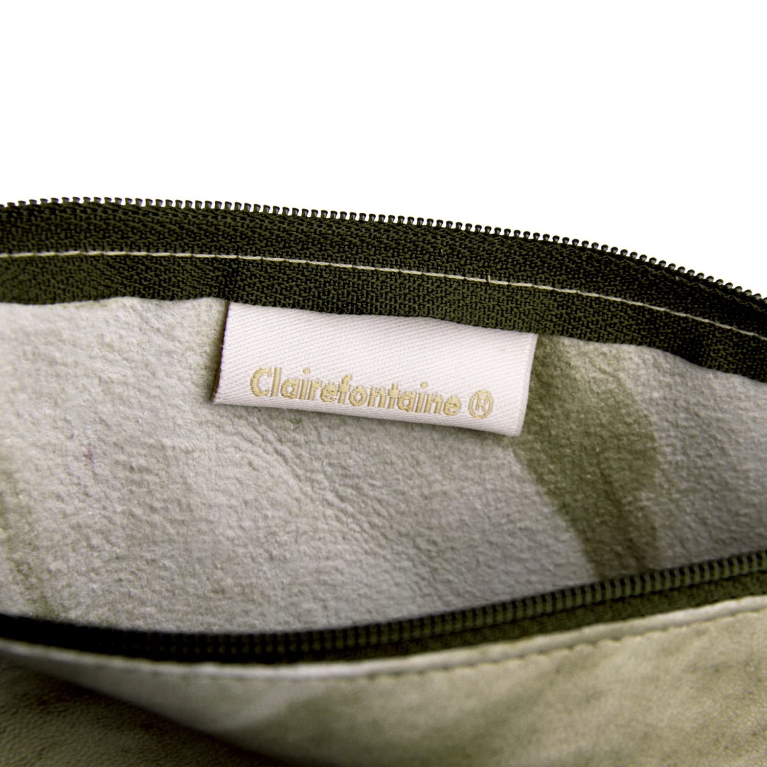 clairefontaine-age-bag-410179c-trousse-cuir-vert-tie-dye-22cm image 4