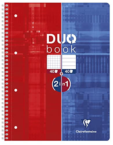clairefontaine-duo-book-cahier-r-versible-a4-2en1-90g image 6
