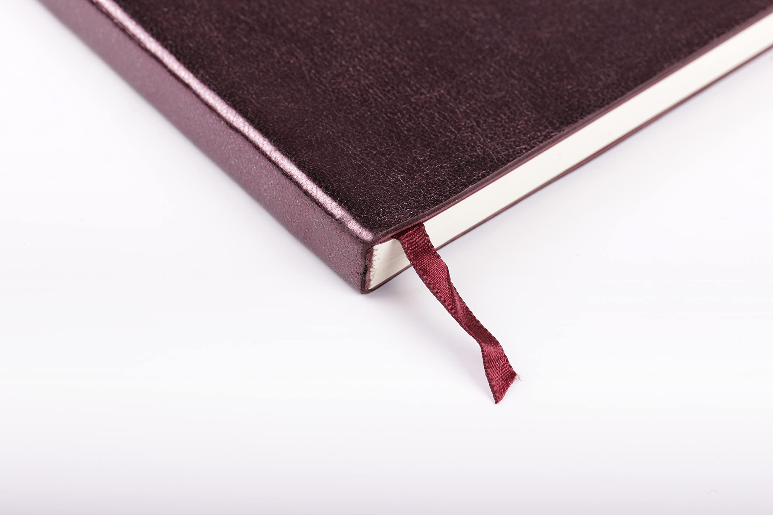 clairefontaine-age-bag-400093c-carnet-a5-cuir-cerise-lign image 4