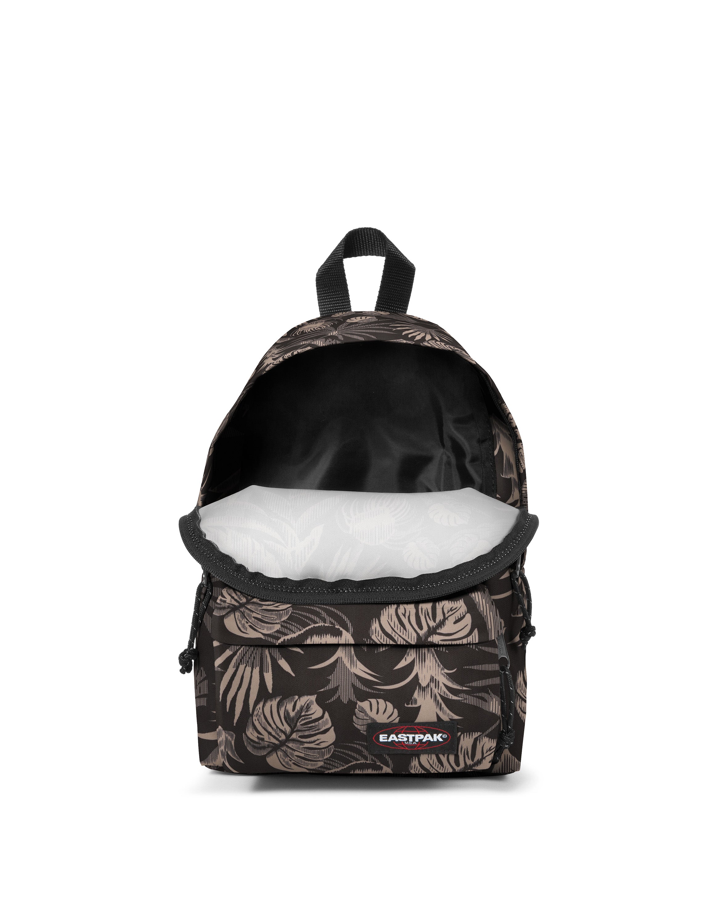 eastpak-orbit-xs-sac-dos-brize-black-grey-mini-feuilles image 2