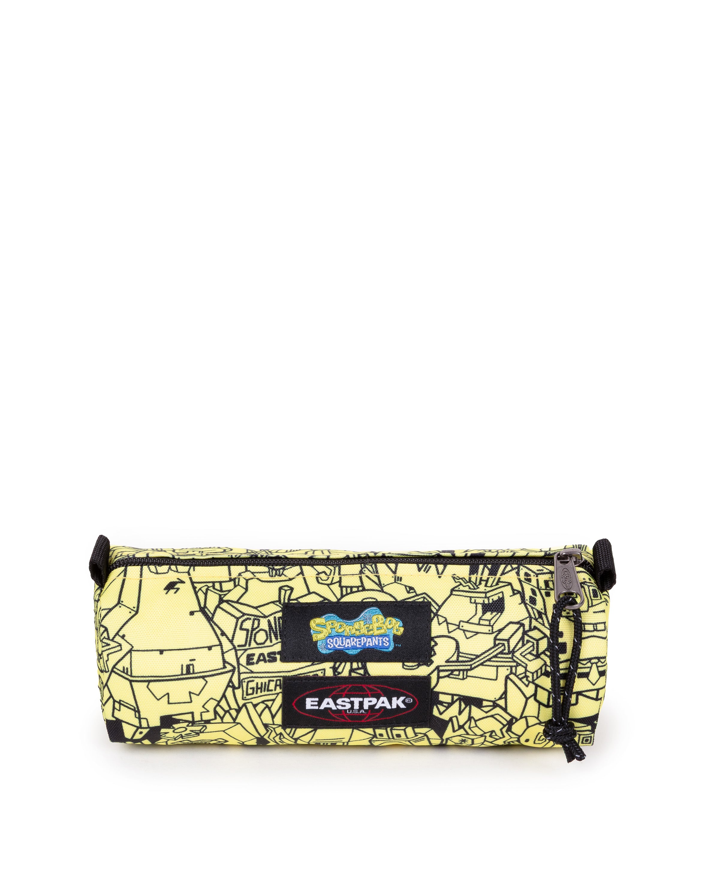 eastpak-benchmark-single-trousse-all-over-yellow-bob image 1