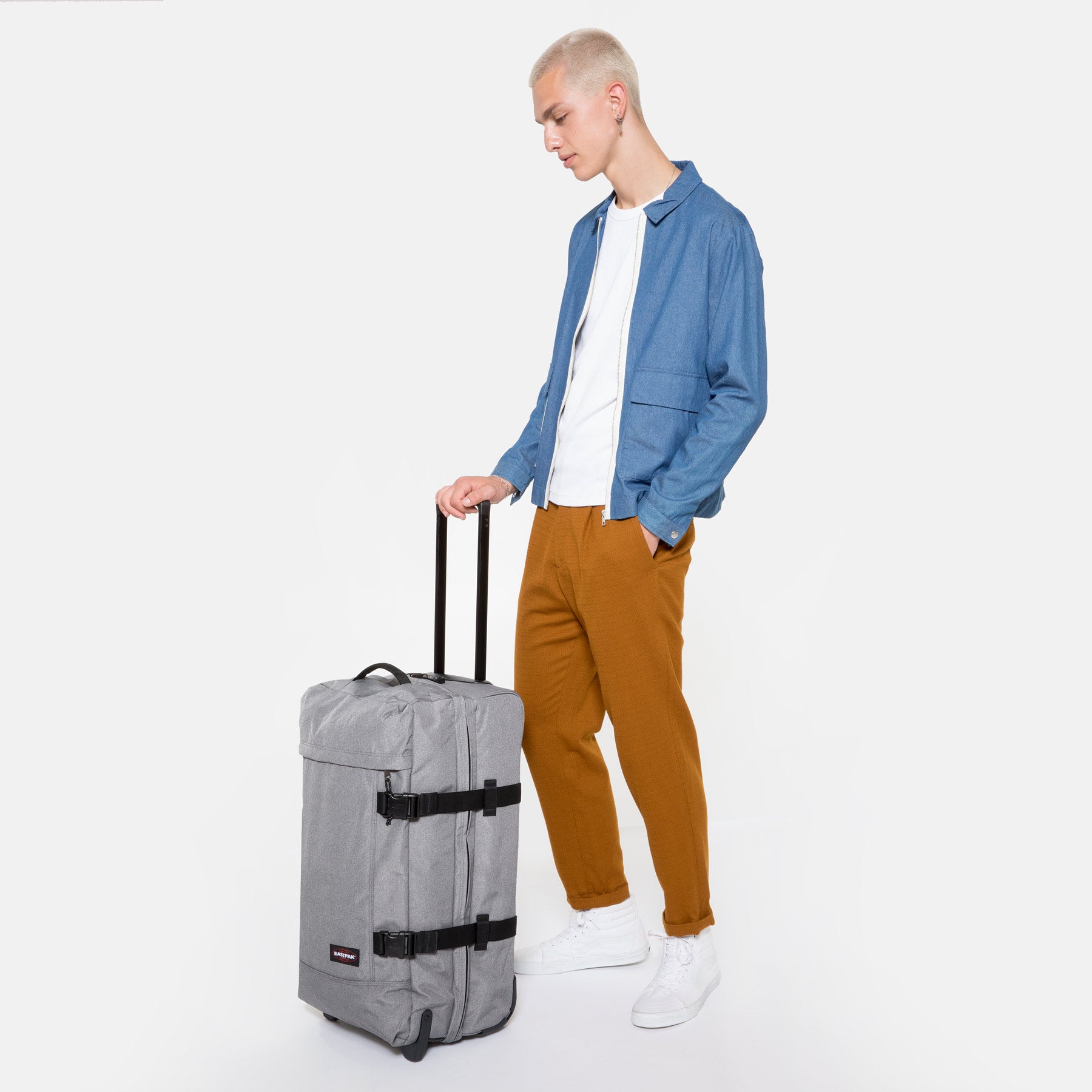 eastpak-tranverz-m-valise-souple-sunday-grey-moyen-67-cm image 4
