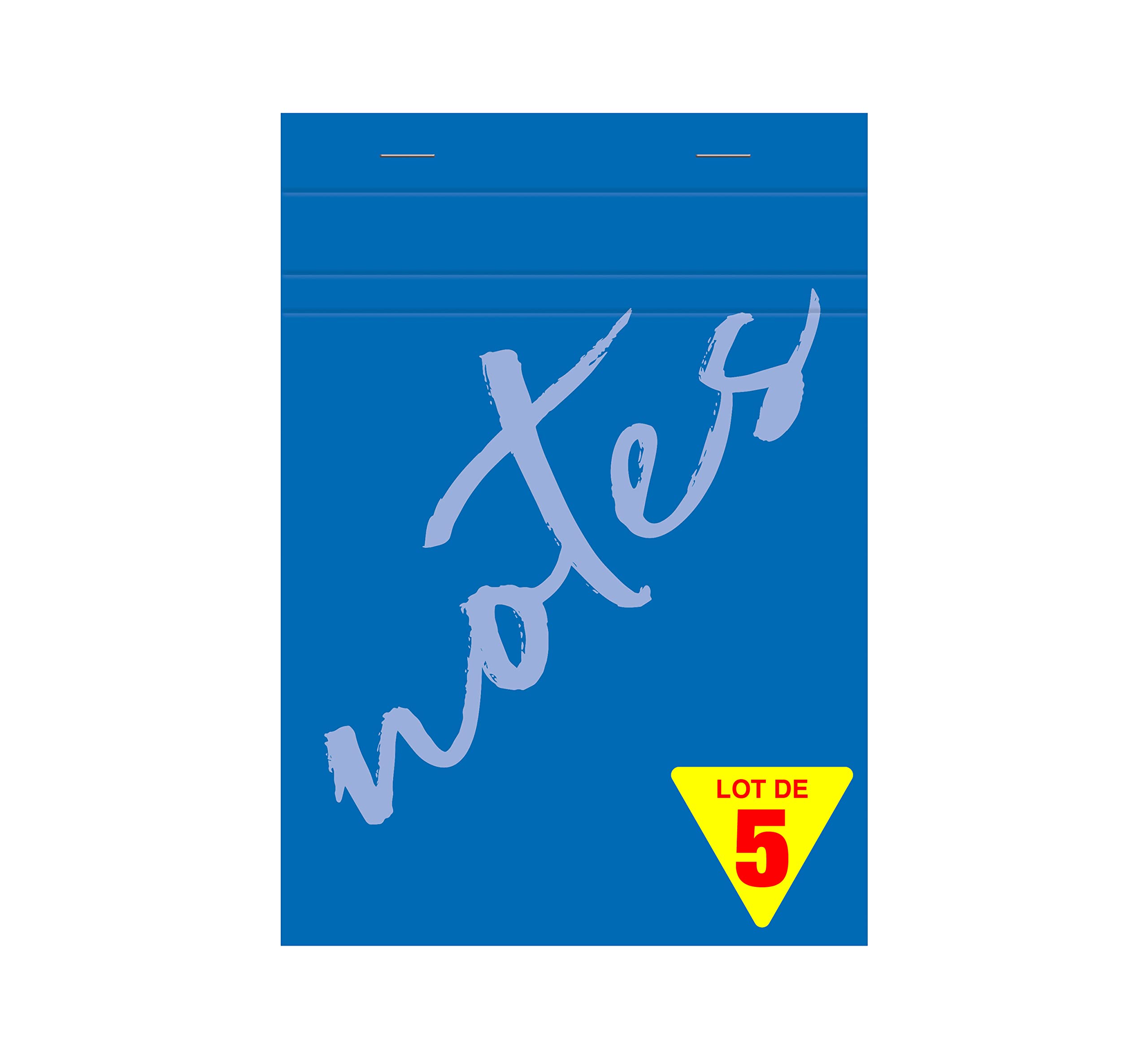 calligraphe-bloc-notes-a6-100-feuilles-petits-carreaux-bleu image 7